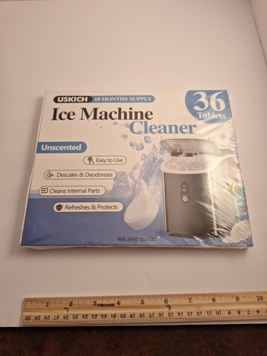 Uskich ice machine cleaner - ice,
