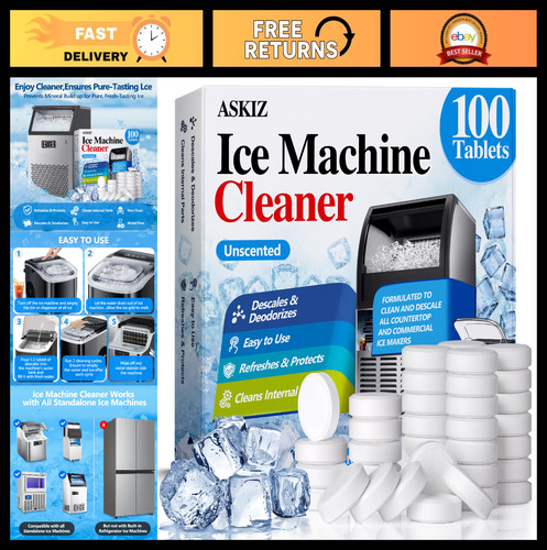 100 pack ice machine cleaner - 100,