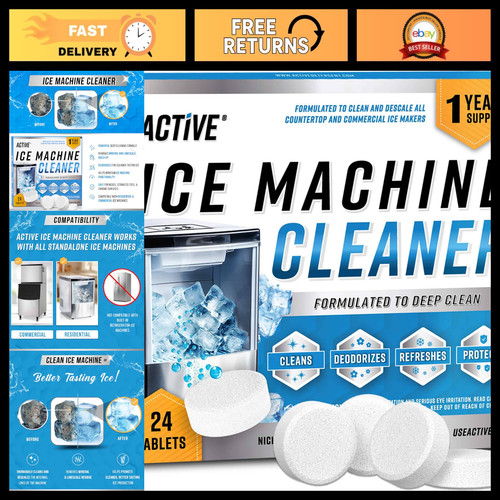 Ice machine cleaner - ice, tablets
