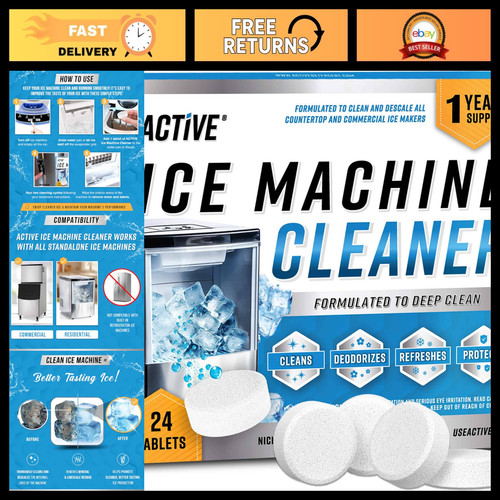 Ice machine cleaner descaler - ice,
