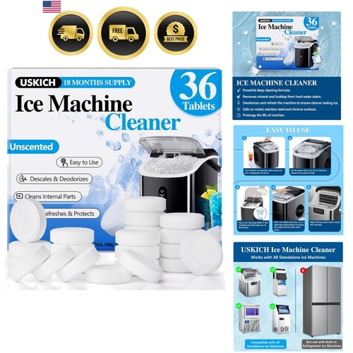 Ice machine cleaner - ice,