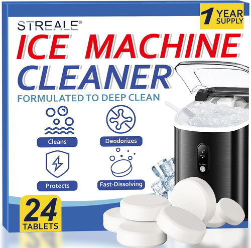Ice machine cleaner - ice, maker