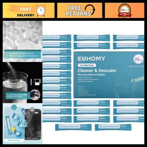 Ice maker cleaner descaler - ice,