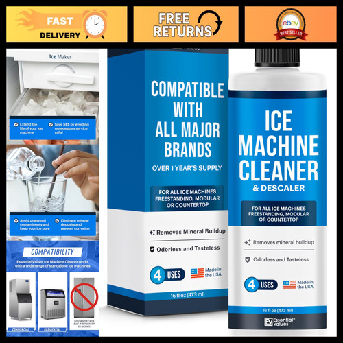 Ice machine cleaner descaler - ice,