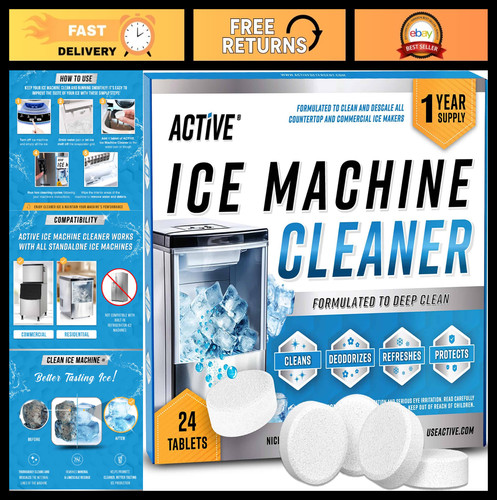 Ice machine cleaner descaler - ice,
