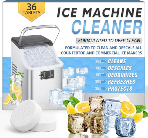 Ice machine cleaner tablets - machine,