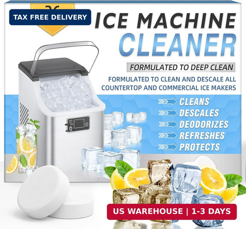 Ice machine cleaner - ice,