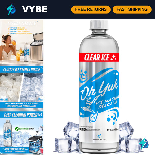 Ice machine cleaner - &, descaler