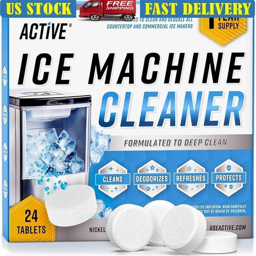 Ice maker cleaner tablets - ice,
