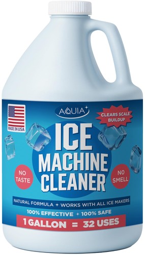 Ice machine cleaner and - ice,