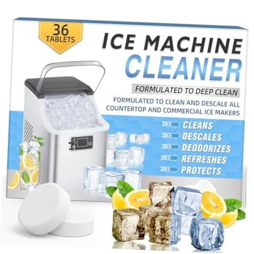 Ice machine cleaner - ice, tablets