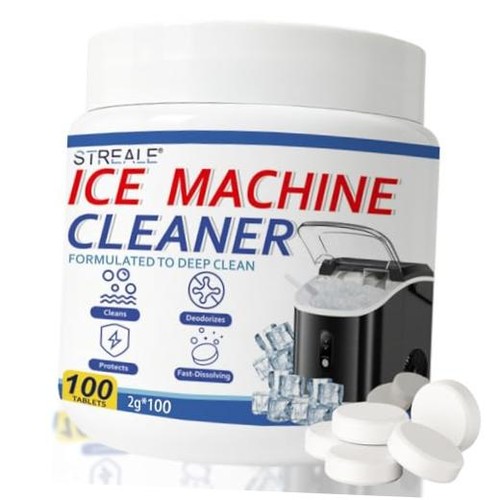 Ice machine cleaner maker - ice, and