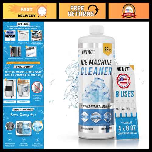 Ice maker cleaner descaler - ice,