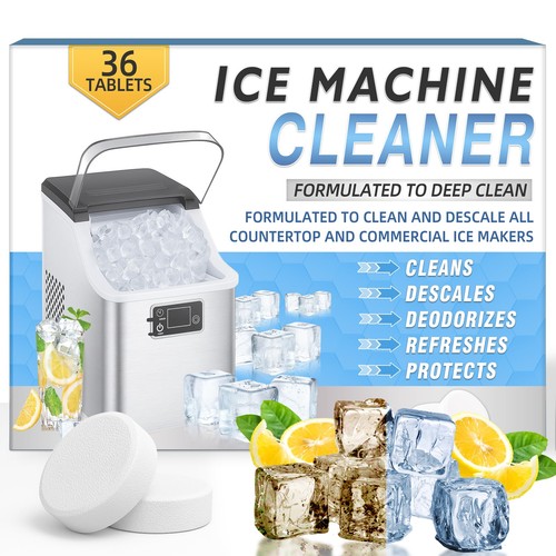 Ice machine cleaner - ice, tablets