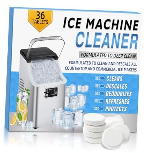 Ice machine cleaner tablets - machine,