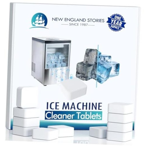 Ice machine cleaner and - ice,
